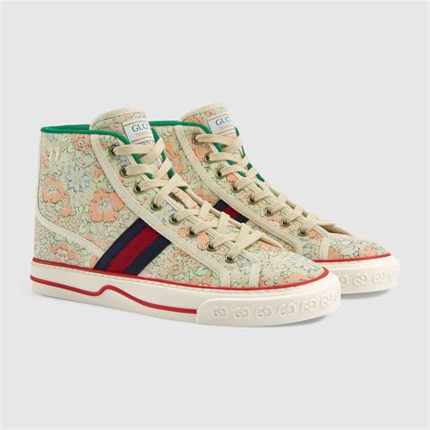 Gucci Women's Tennis 1977 Liberty London Sneakers